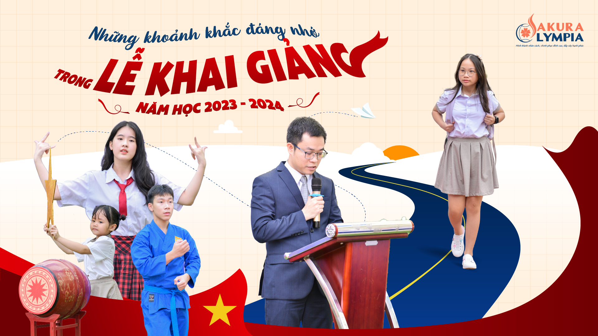 HÃY CÙNG NHÌN LẠI NHỮNG KHOẢNH KHẮC ĐÁNG NHỚ TRONG LỄ KHAI GIẢNG NĂM HỌC MỚI 2023 - 2024